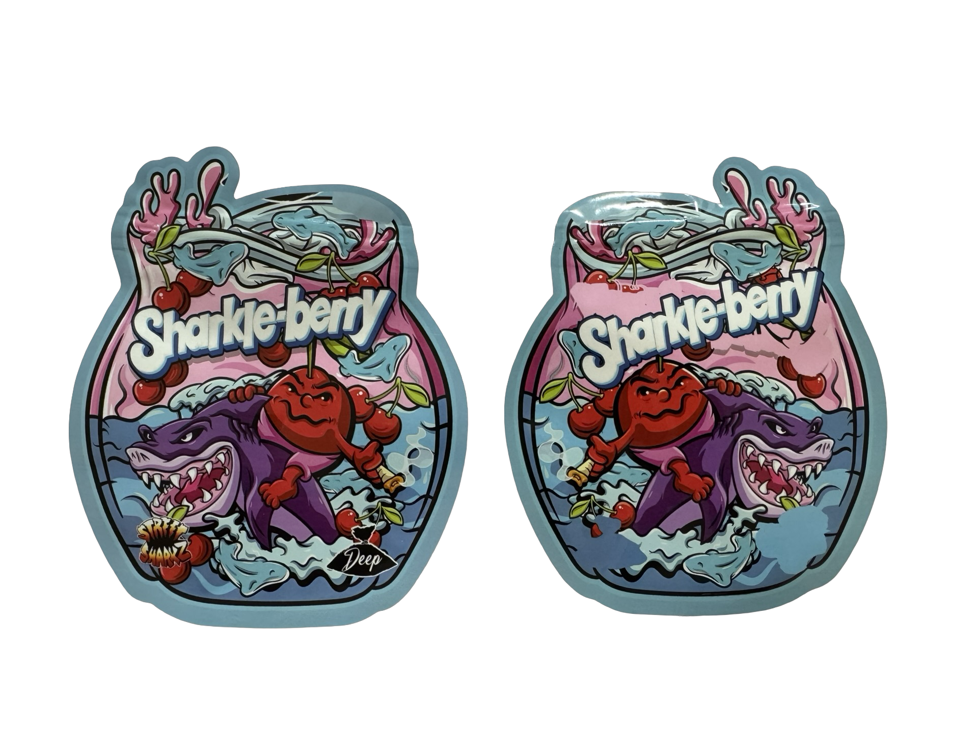 Sharkle-berry (original) Mylar Bags 3.5g Deep in the Bag