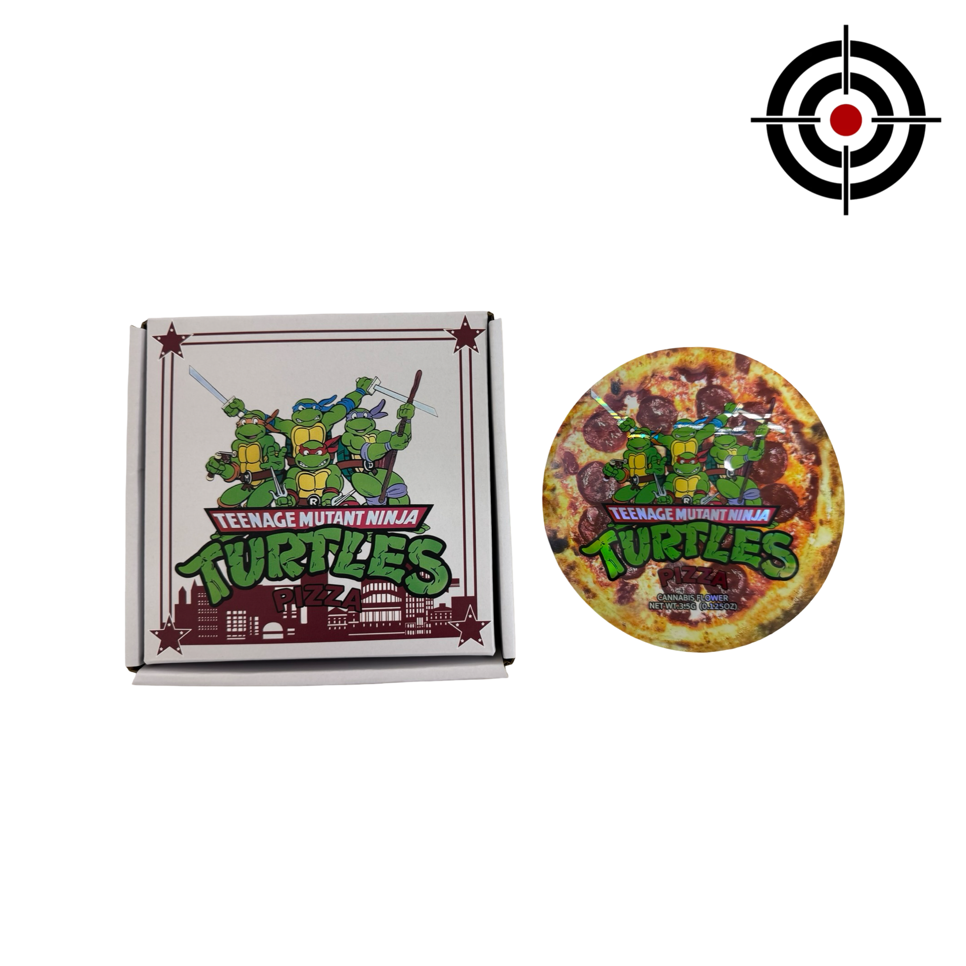 Turtles 3.5g Mylar Bags & Boxes 5 Star front