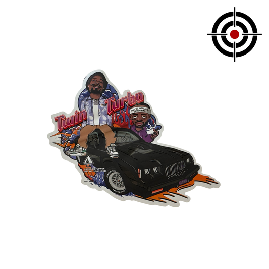 Twin Turbo 3.5g Mylar Bags Teds Budz front