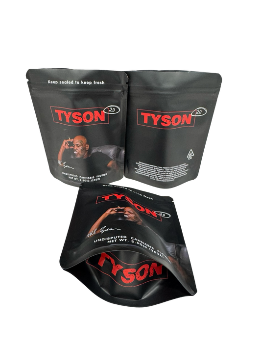 Tyson 2.0 (original) Mylar Bags 3.5g Tyson 2.0