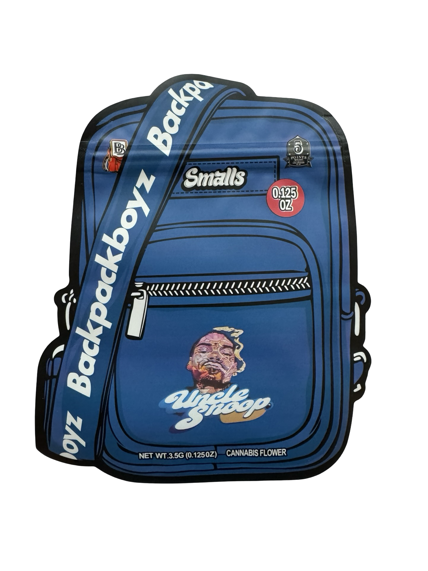 Uncle Snoop Smalls Mylar Bags 3.5g Backpack Boyz