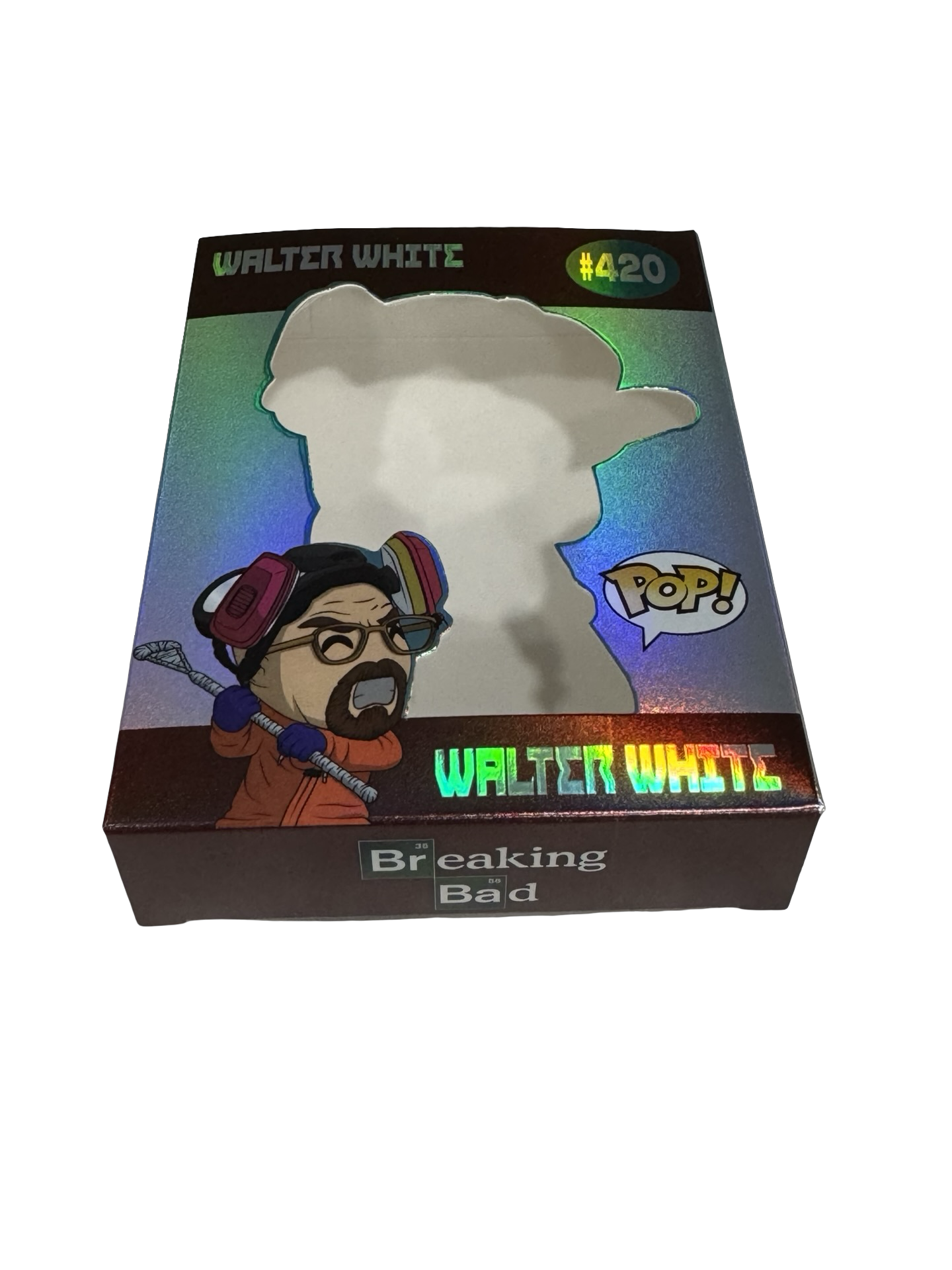 W. White 3.5g Mylar Bags & Boxes Pop bottom