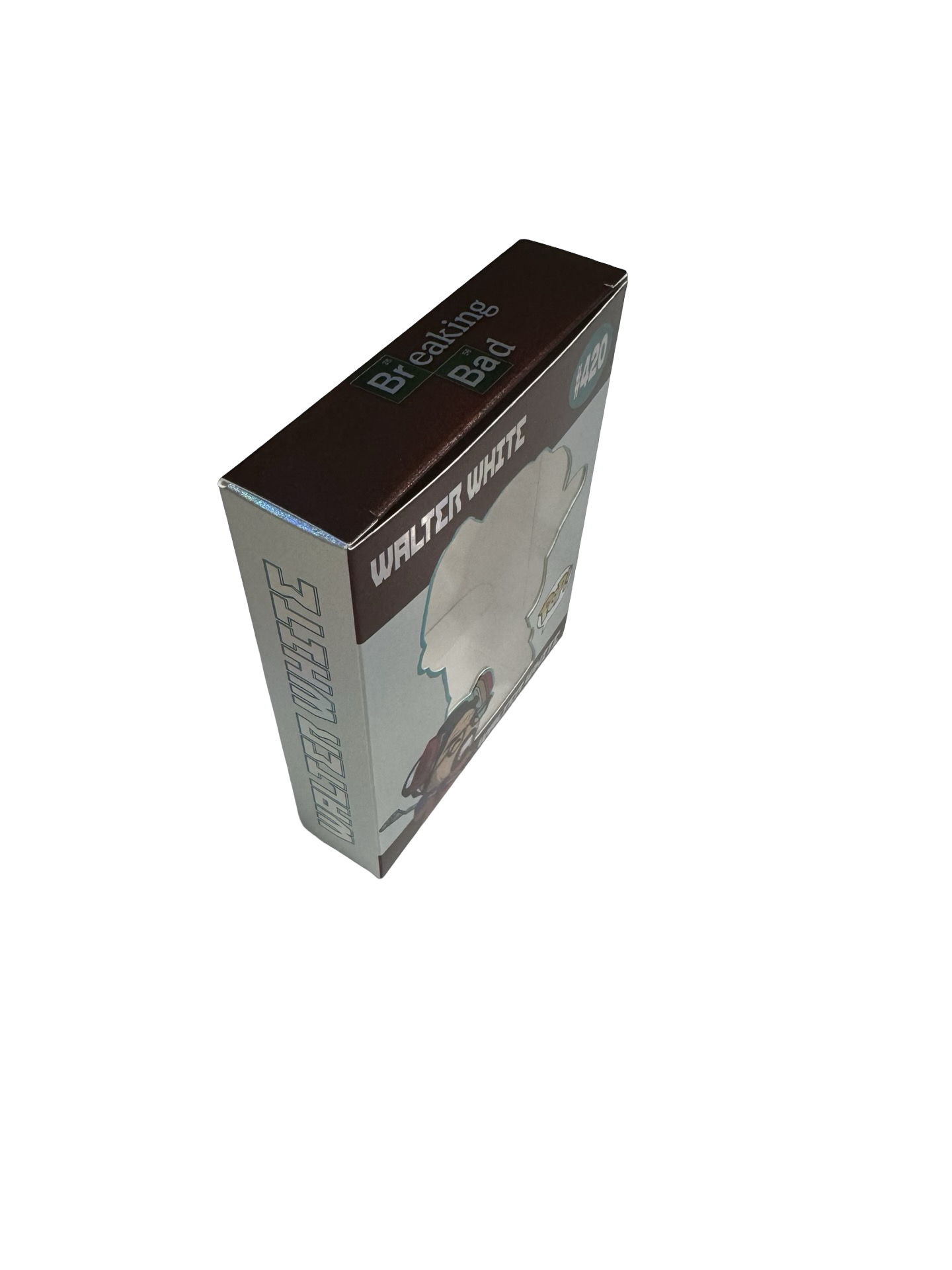 W. White 3.5g Mylar Bags & Boxes Pop top and side