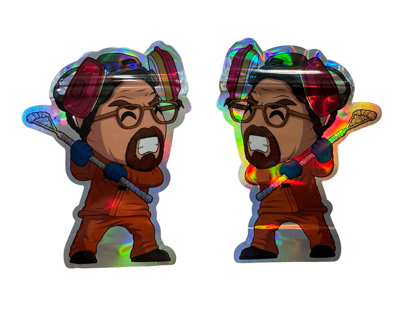 W. White 3.5g Mylar Bags Pop front and back