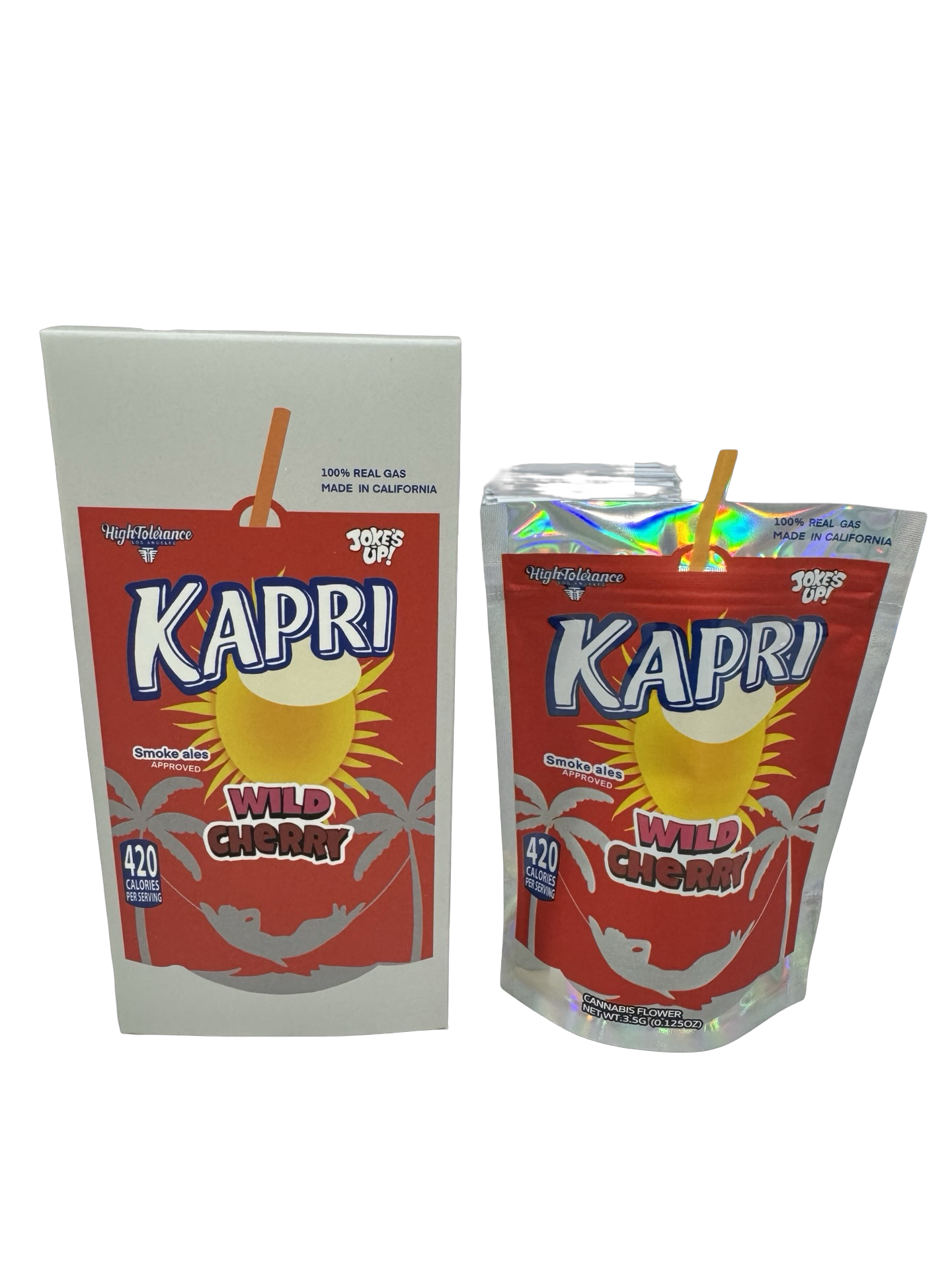 Wild Cherry Kapri 3.5g Mylar Bags & Boxes High Tolerance