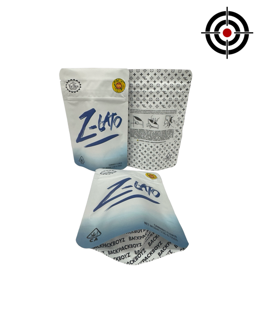 Z-Lato (Retro) Mylar Bags 3.5g Backpack Boyz