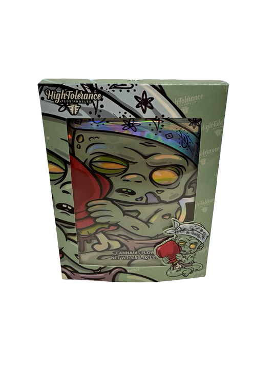 Zombie 3.5g Mylar Bag & Box High Tolerance front