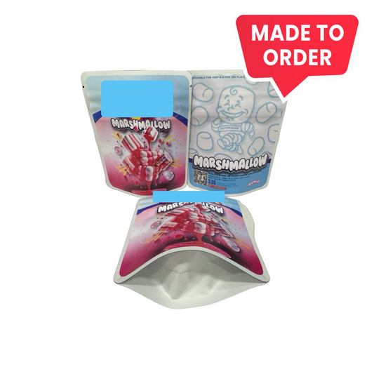 Zubba Bubba Marshmallow 3.5g Mylar Bags Sprinklez Torch World (made-to-order)