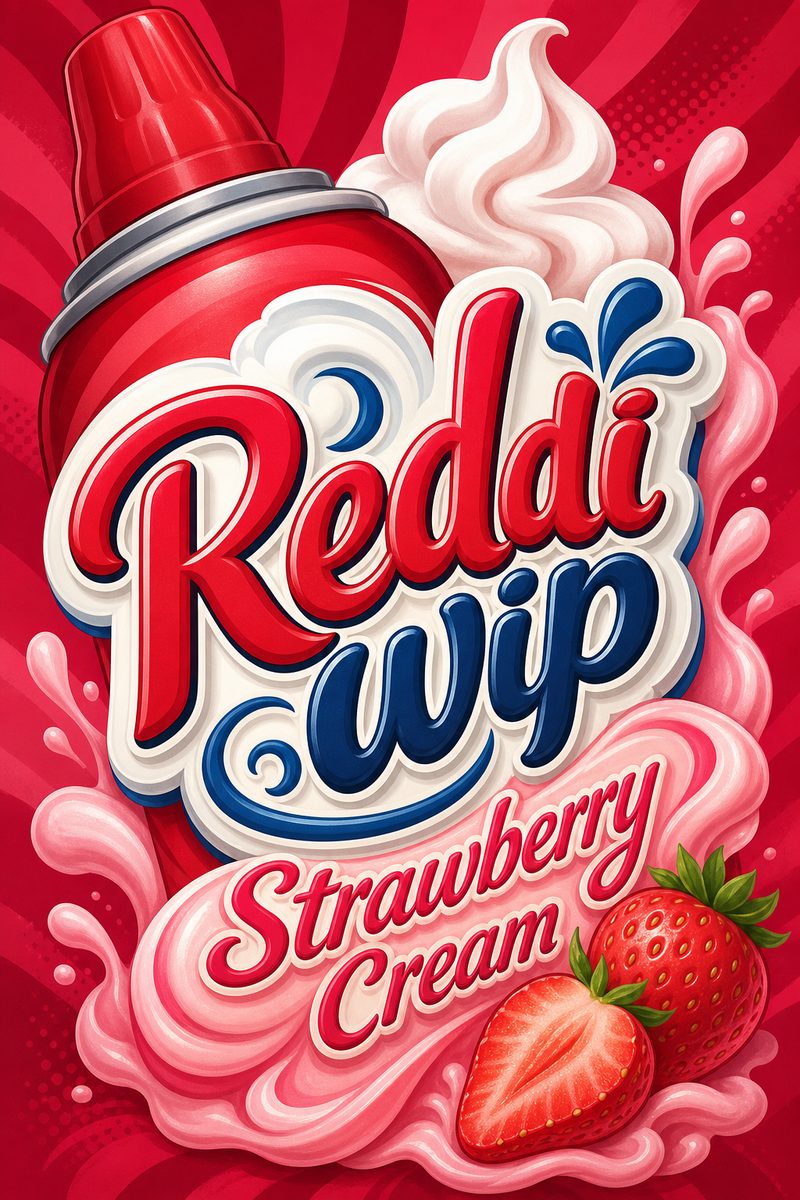 Reddi wip custom 6x9 pound bag sticker / turkey-bag flavor label