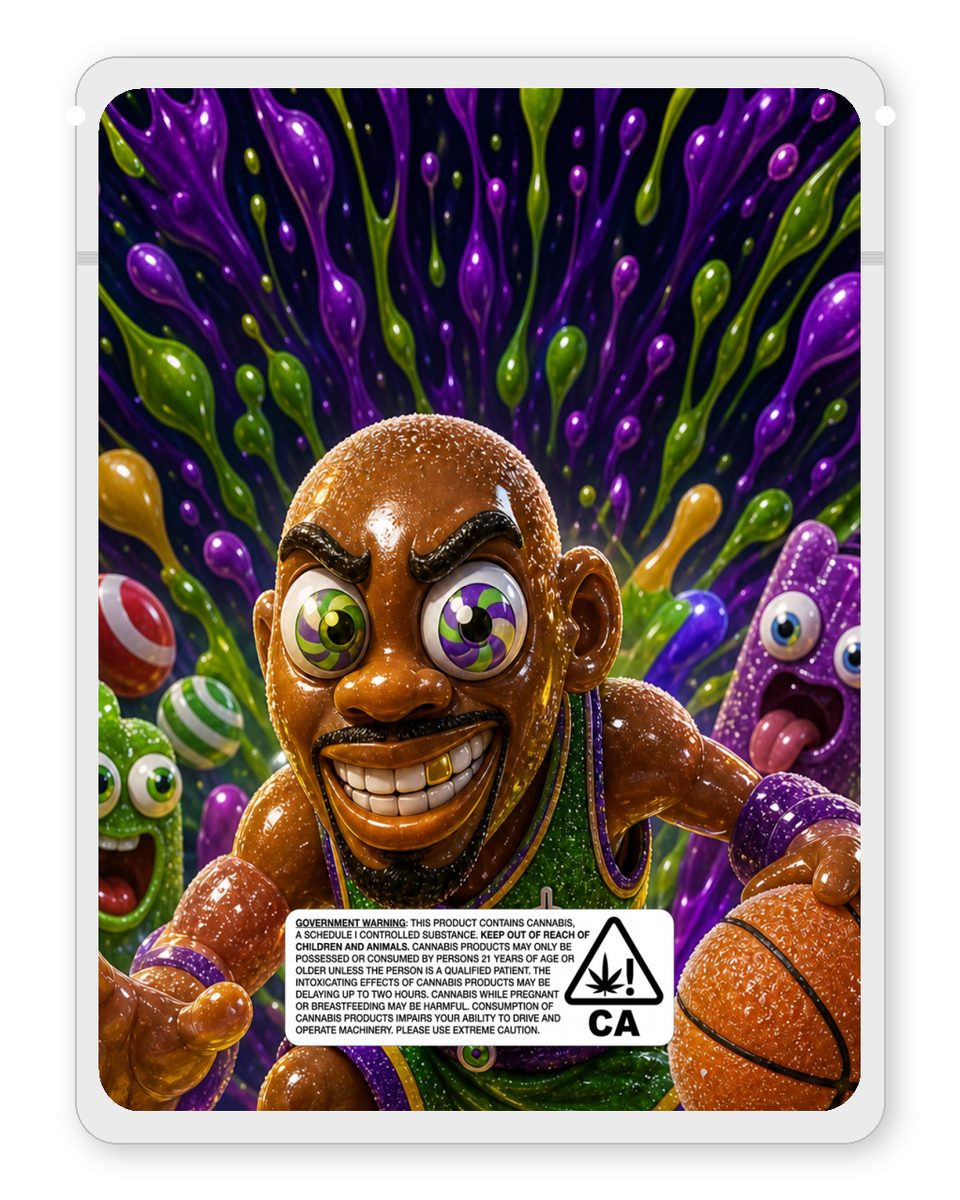 GARY PAYTON custom 4"x5" mylar bag design (back)