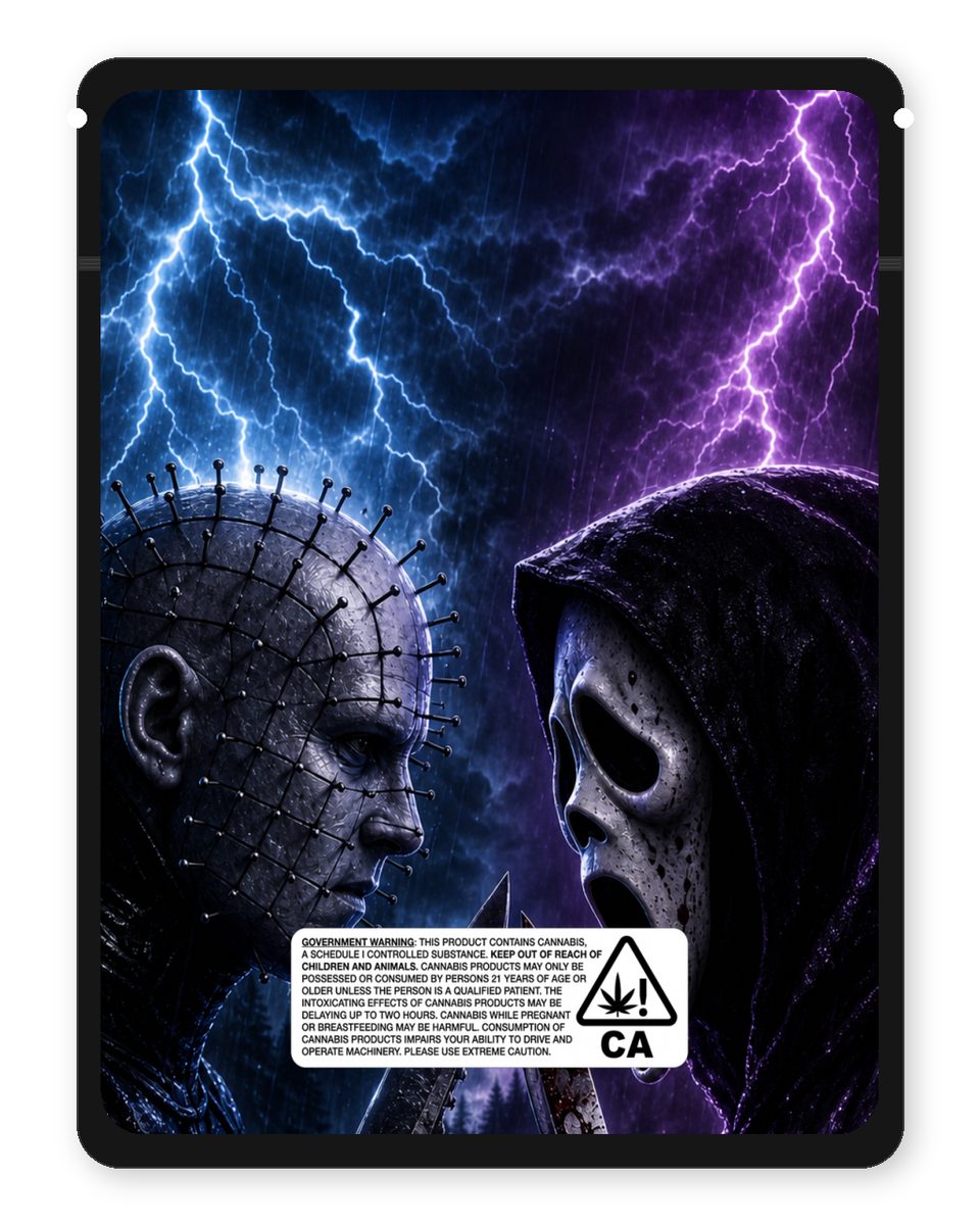 SL4PP1N.T3RPZ custom 4"x5" mylar bag design (back)