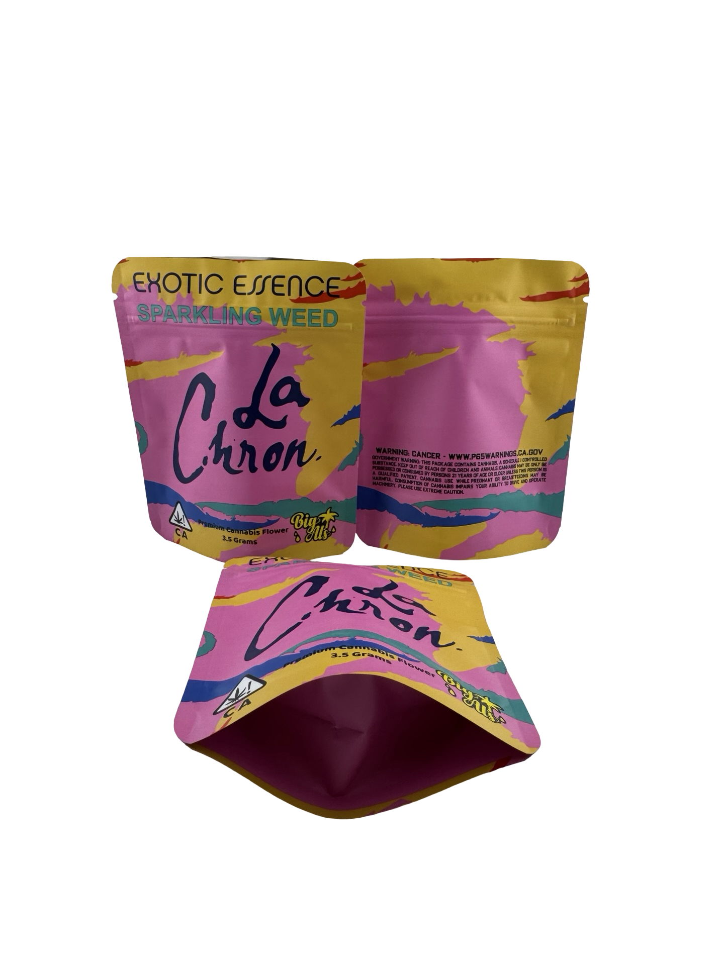 La Chron 3.5g Mylar Bags Big Als