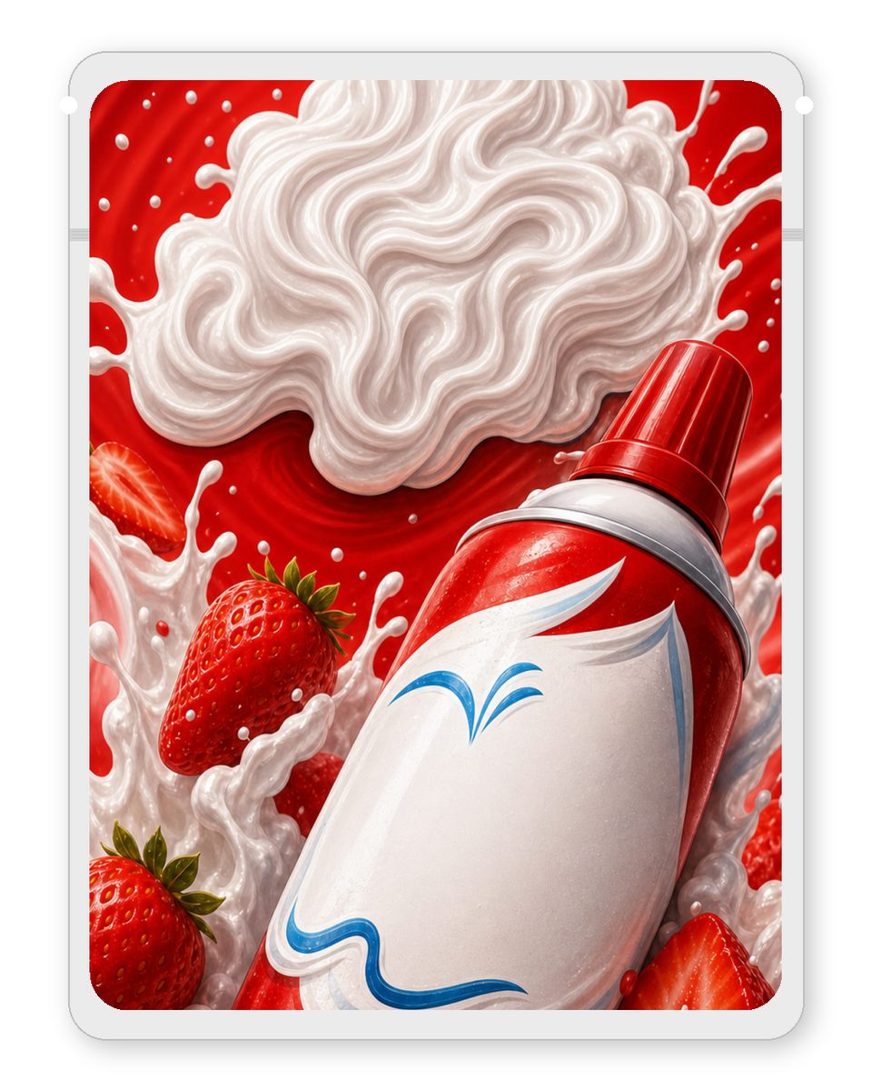Reddi wip custom 4"x5" mylar bag design (back)