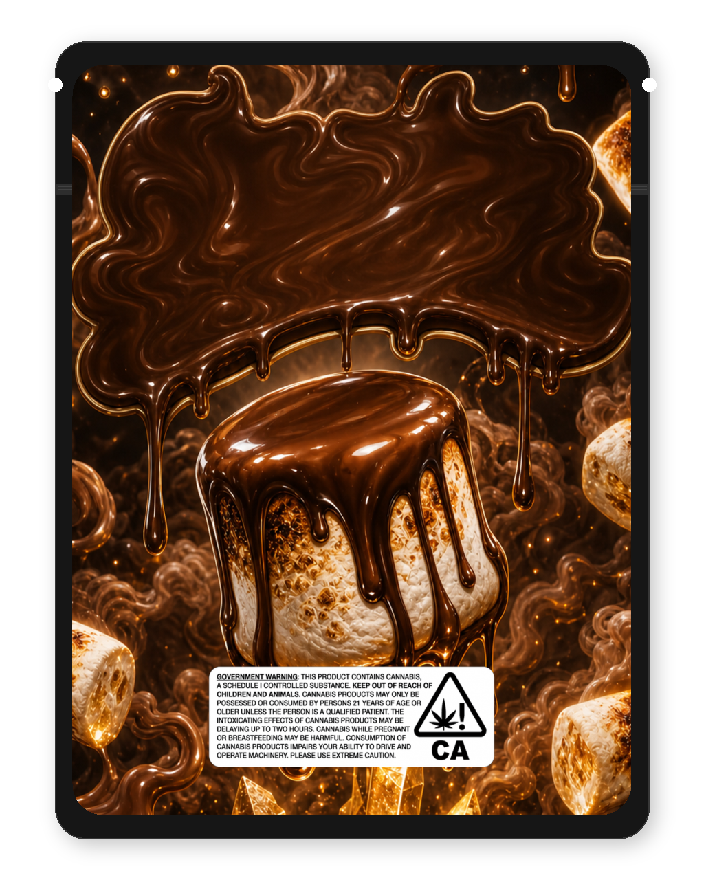 Chocolate Marshmallow — Back