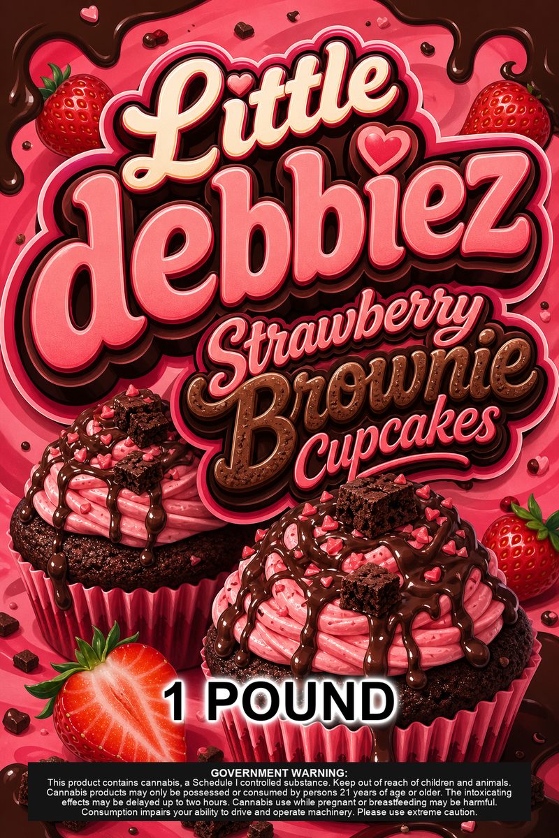 Little debbiez custom 6x9 pound bag sticker / turkey-bag flavor label