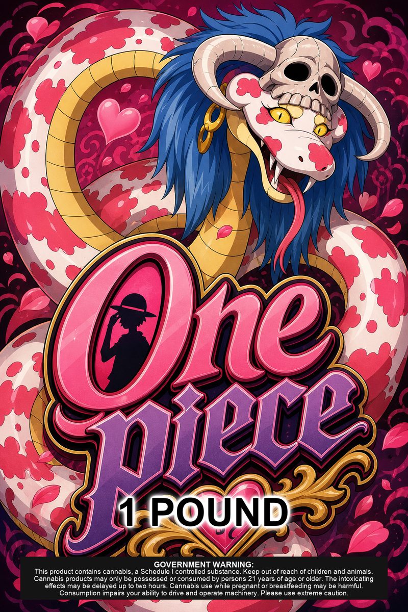 One piece custom 6x9 pound bag sticker / turkey-bag flavor label