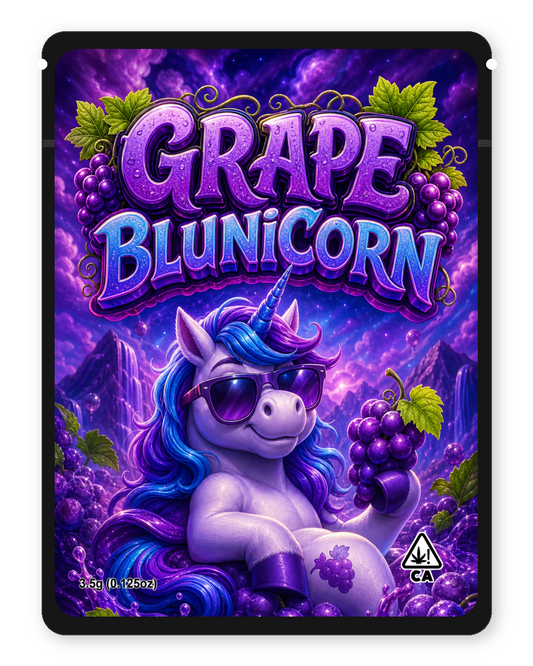 GRAPE BLUNICORN — Front