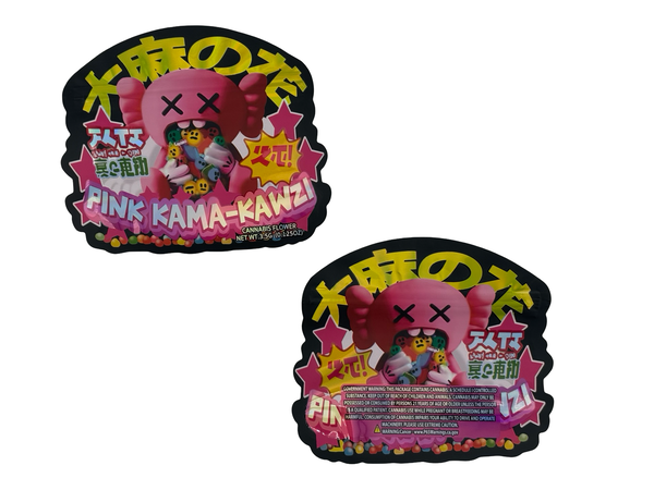 Pink Kama-Kawzi mylar bag