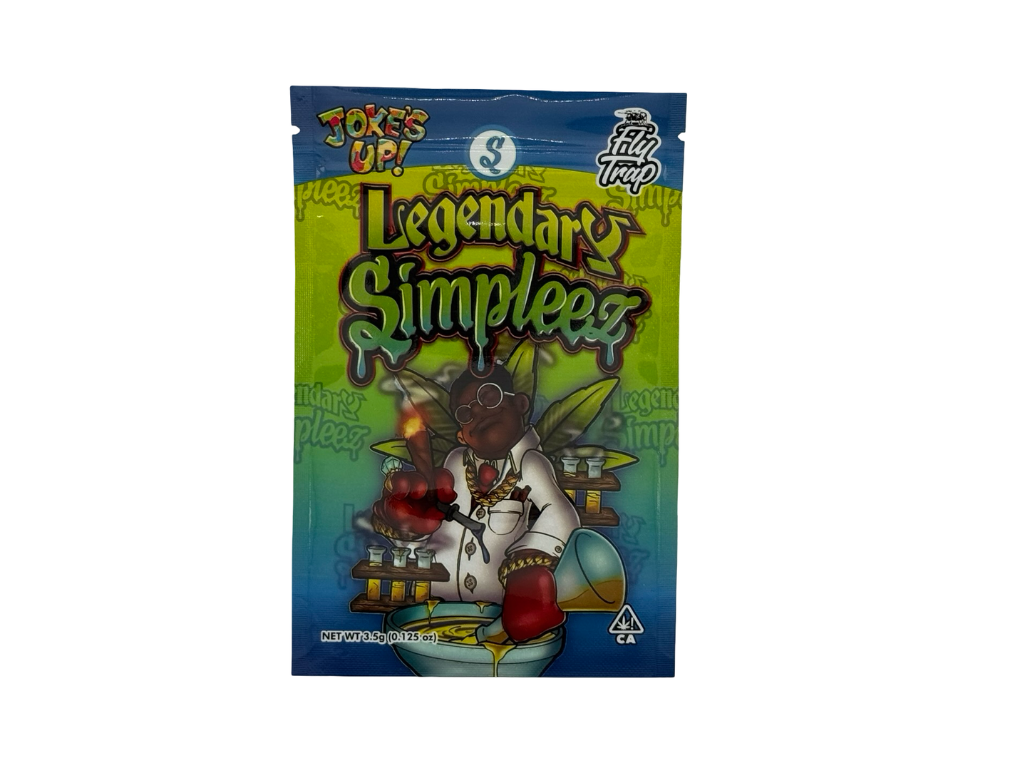 Legendary Simpleez 3.5g Mylar Bags Jokes Up