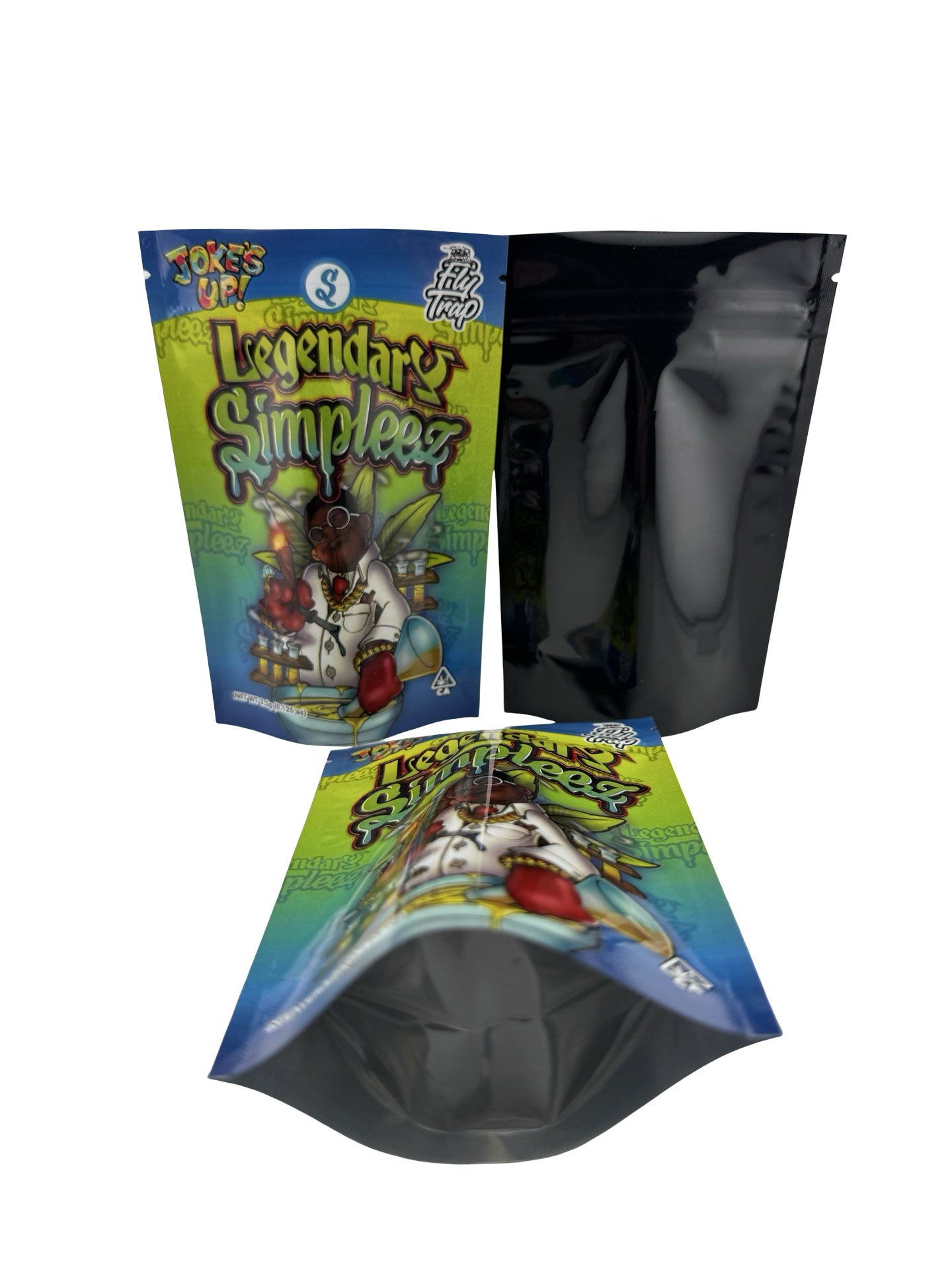 Legendary Simpleez 3.5g Mylar Bags Jokes Up