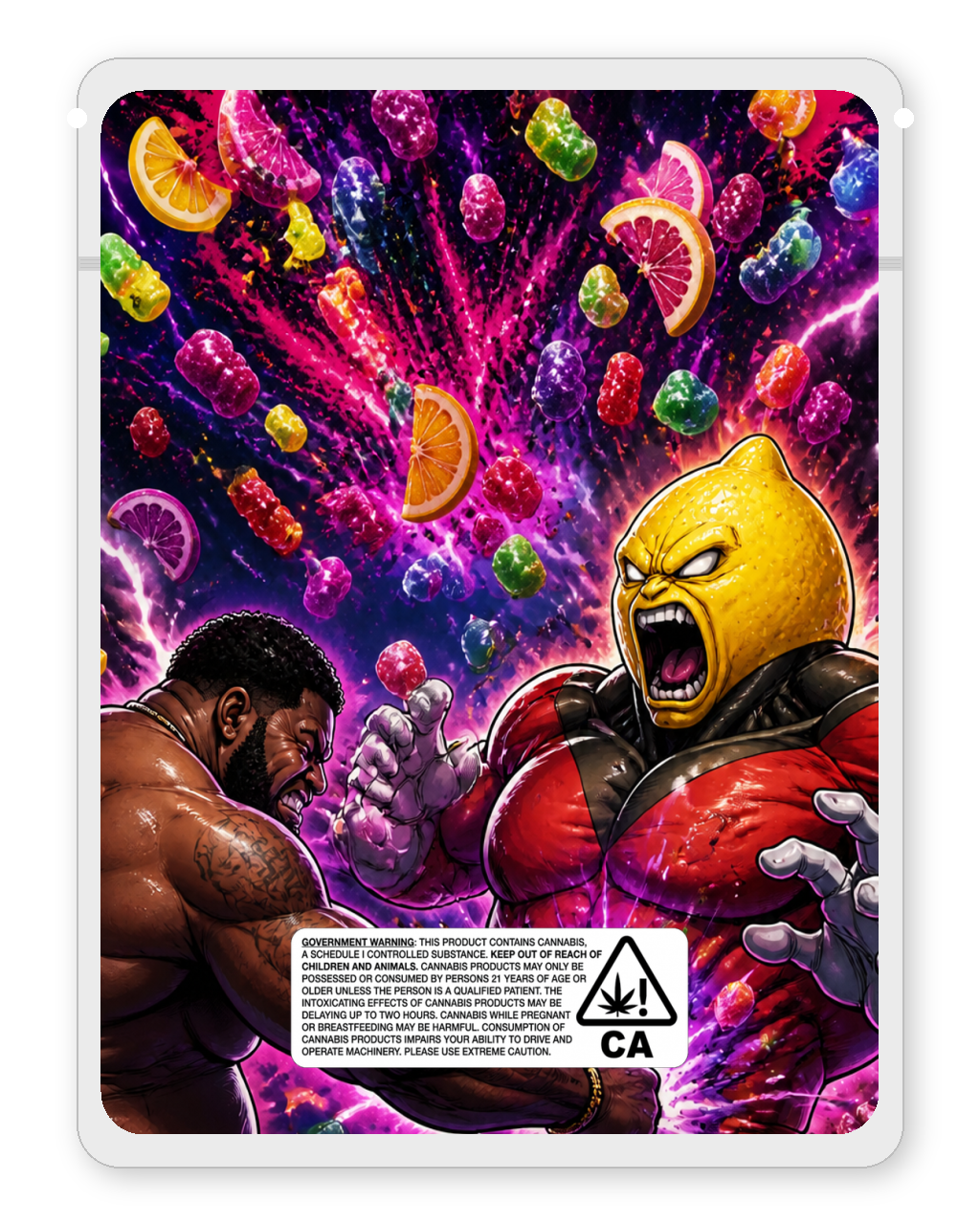 Gut punch Design 1 — Back