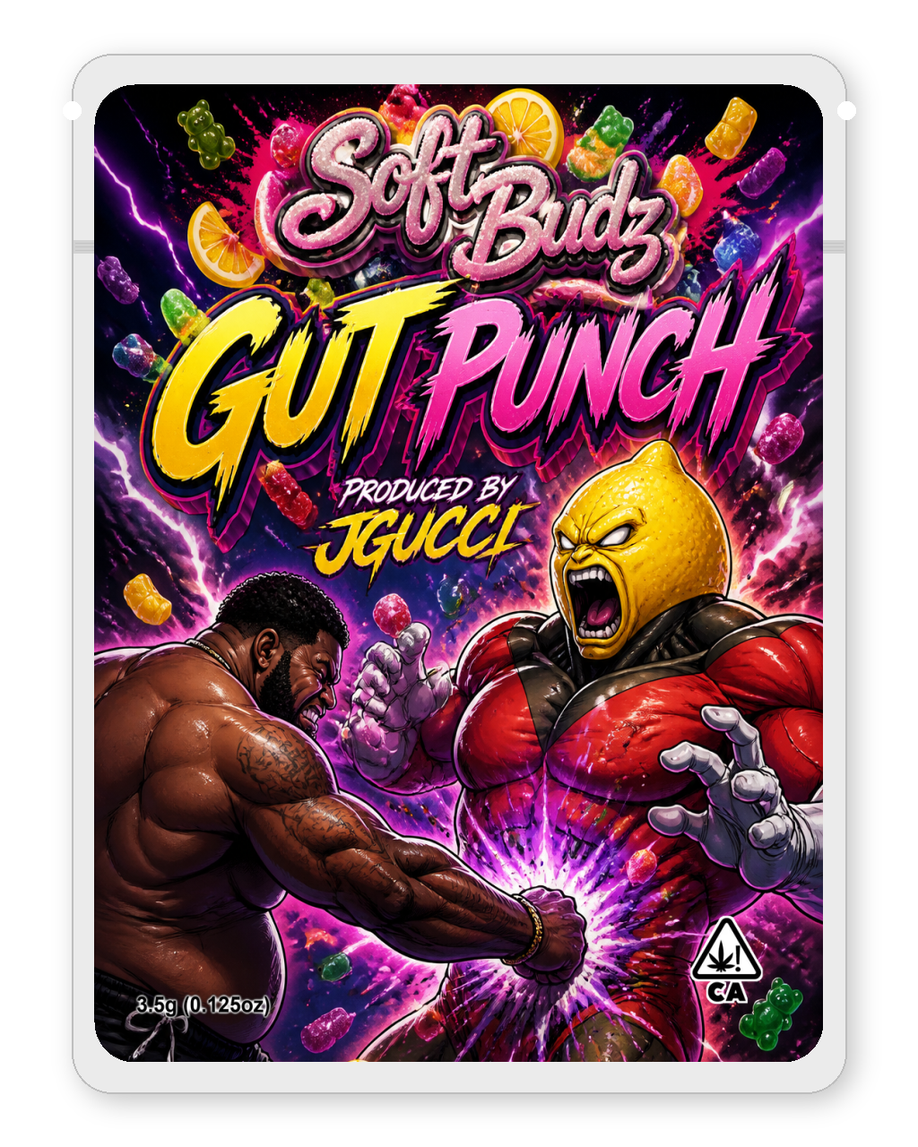 Gut punch Design 1 — Front