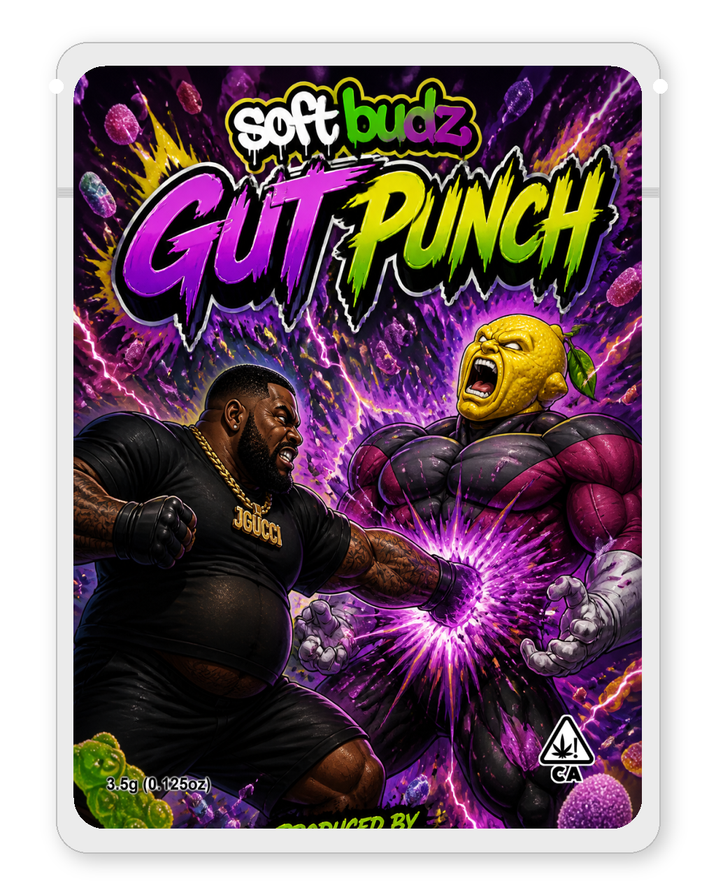 Gut punch Design 2 — Front