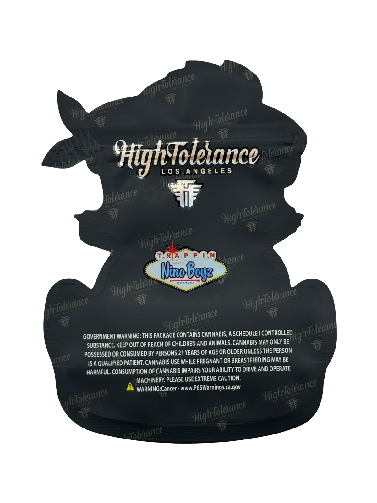 Nino Boyz ICFMF 3.5g Mylar Bags High Tolerance — back
