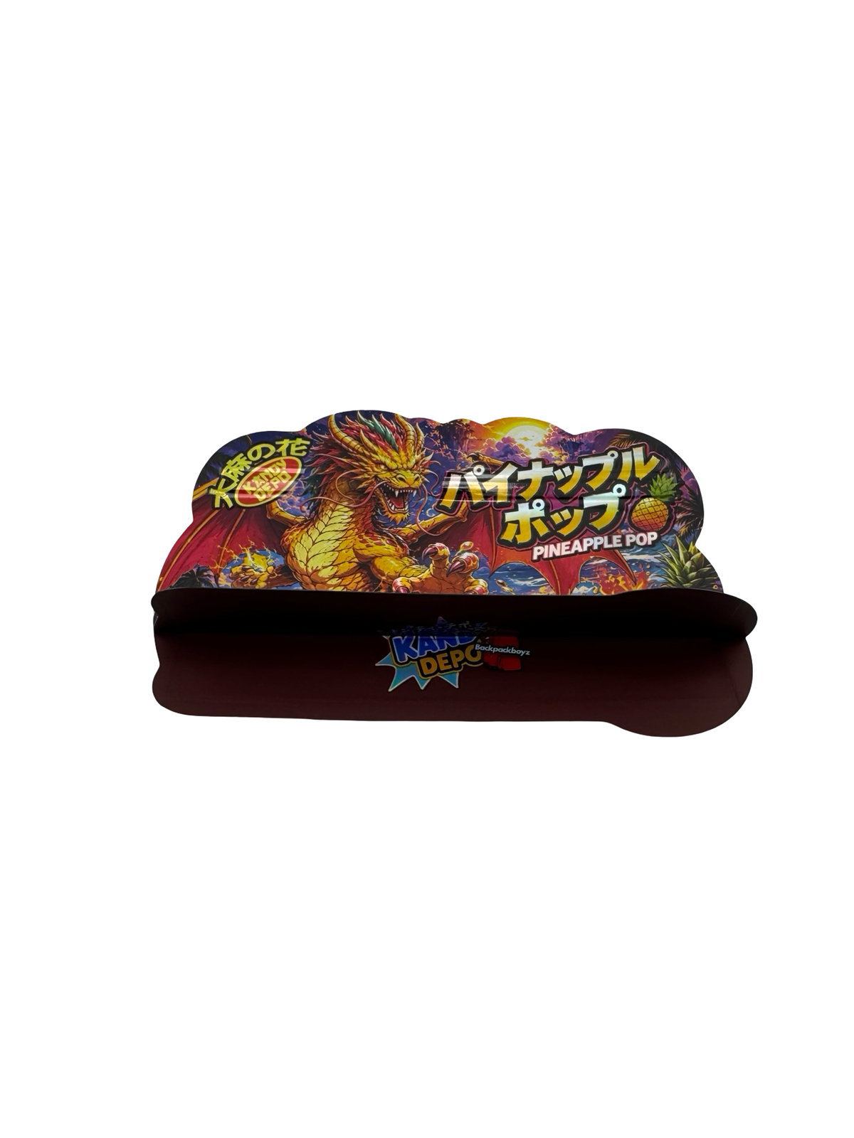 Pineapple Pop Kandy Depo mylar bag printed gusset