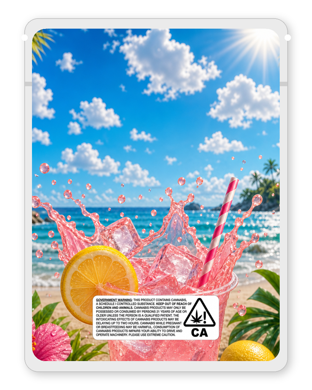 Pink lemonade — Back