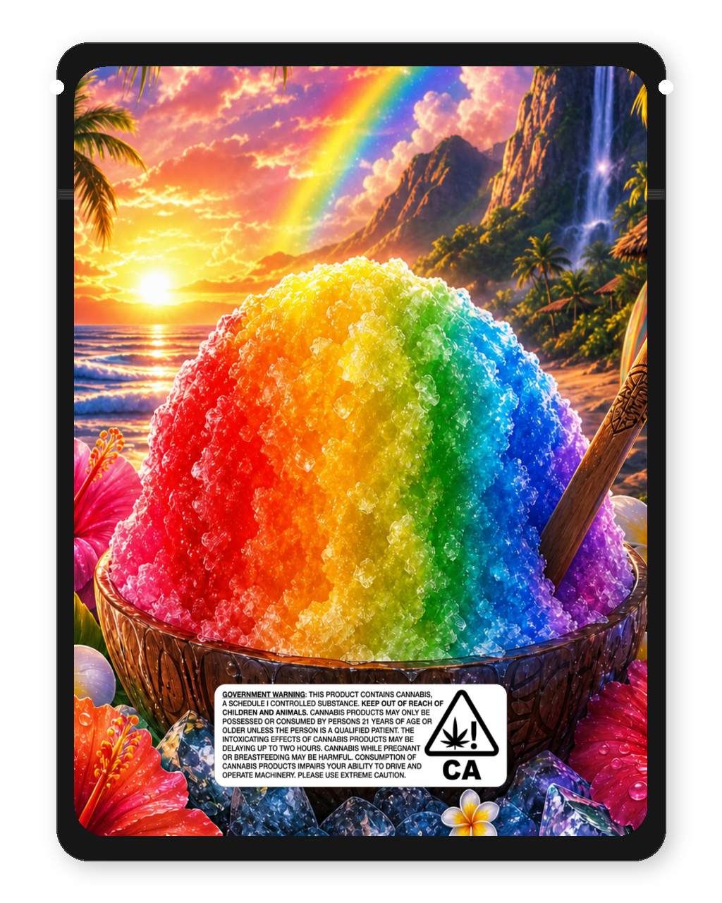 Rainbow Ice — Back