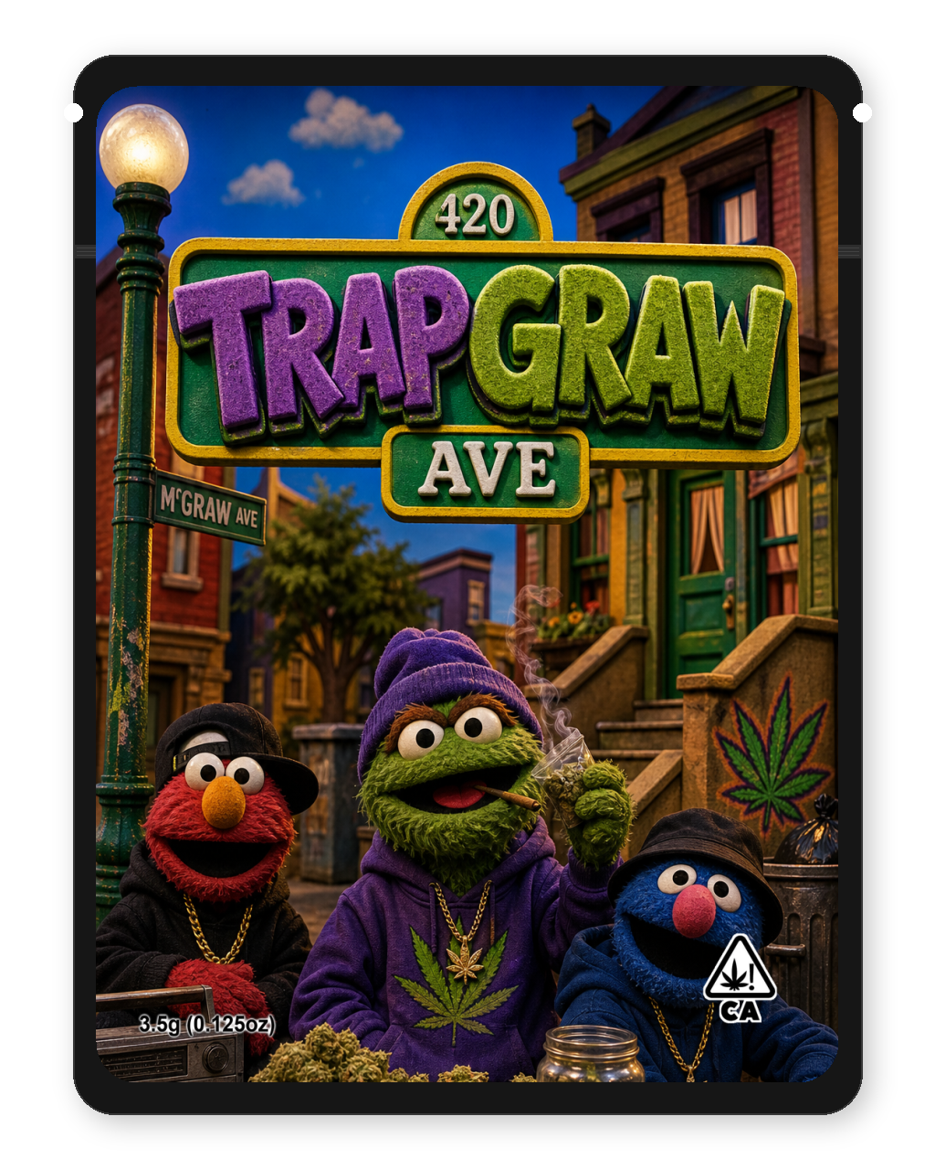 TrapGraw Ave — Front