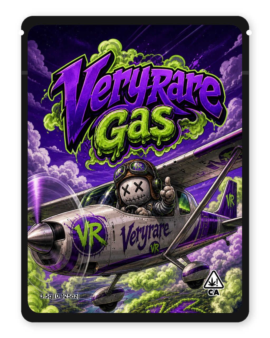 Veryrare gas — Front