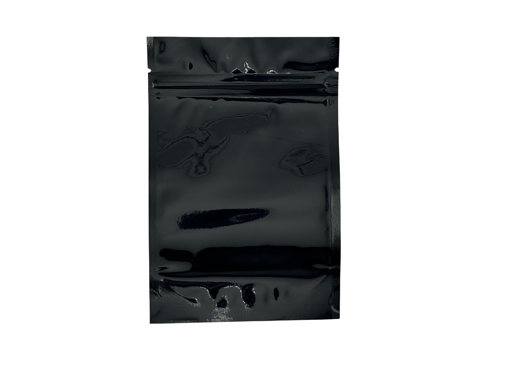 Waffle House Syrup mylar bag — glossy black back