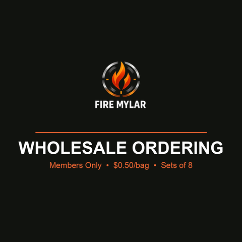 Wholesale Ordering — Sticker Mylar Bags (Members Only) | Fire Mylar