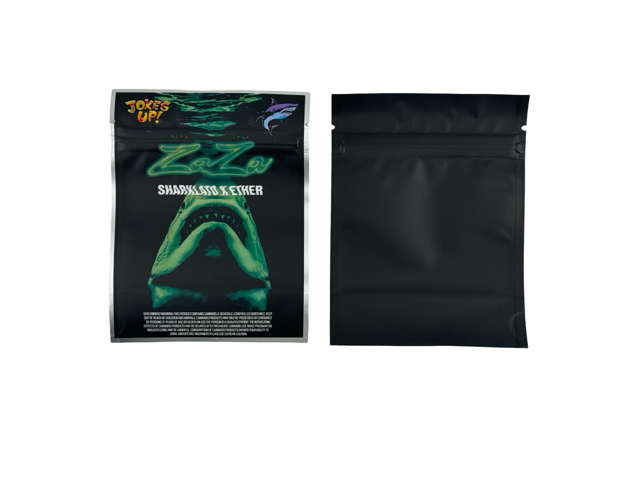ZaZa Sharklato X Ether 3.5g Mylar Bags Jokes Up